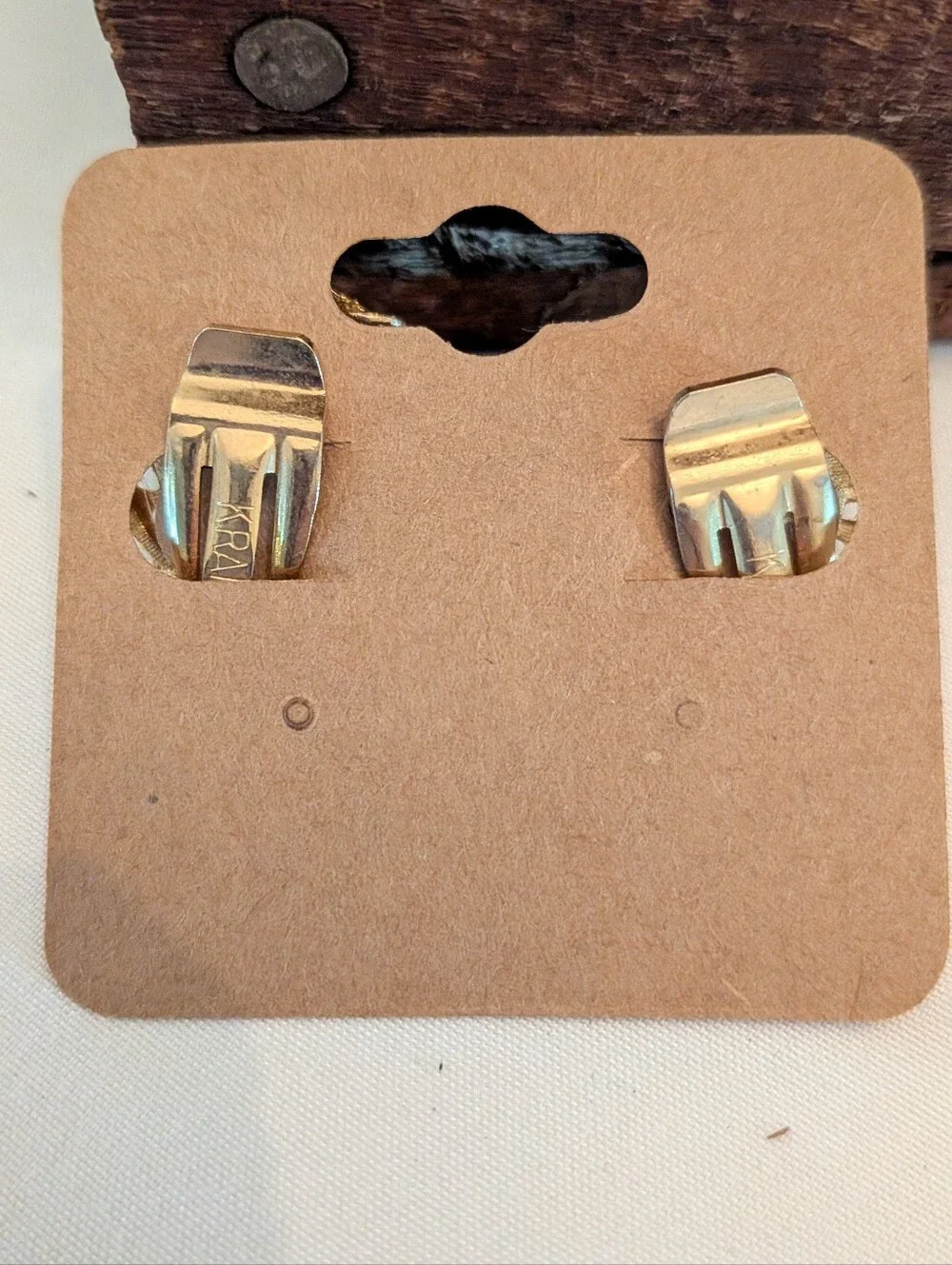 Gold-Tone Pearl Cluster Clip-On Earrings - Elegant Women's Jewelry